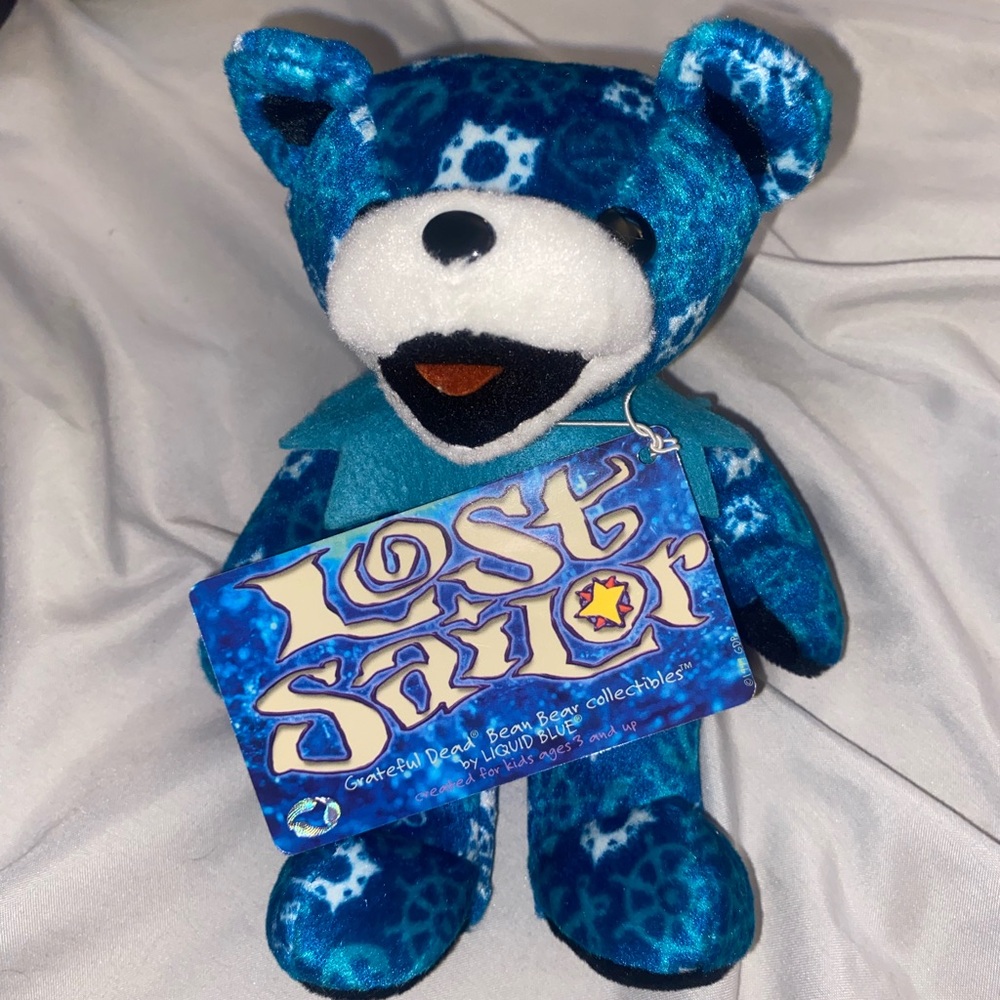 Grateful Dead Blue Bear Plush